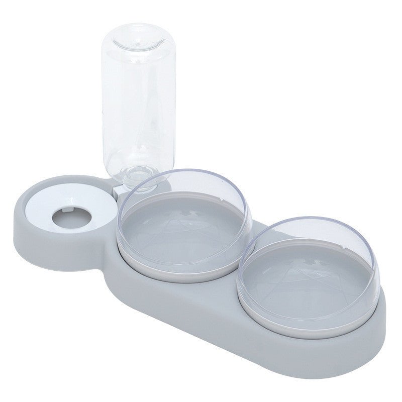 3 in 1 Elevated Pet Bowl With Water Fountain