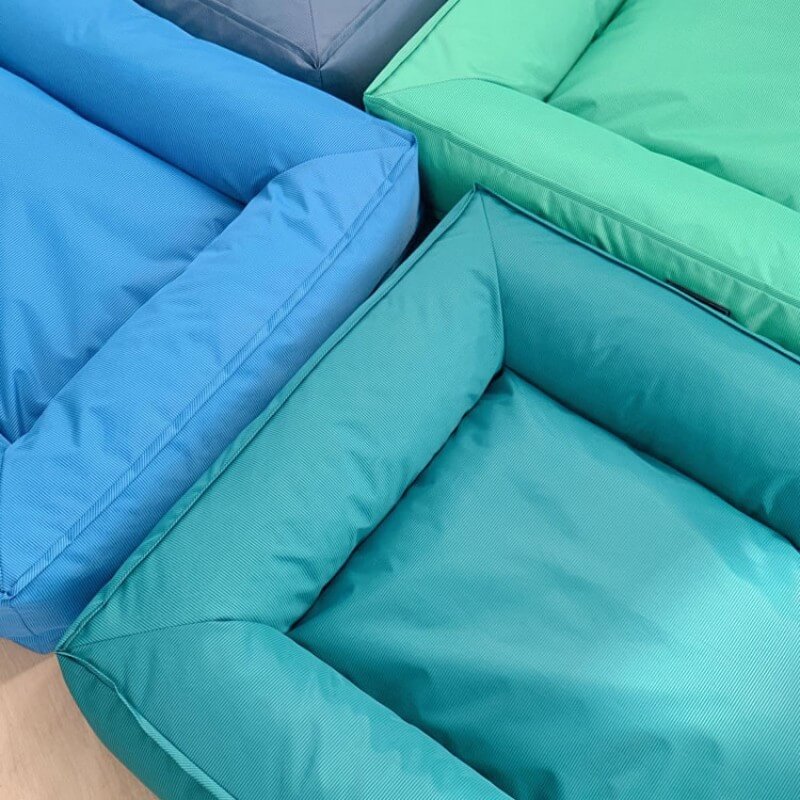 Fully Orthopedic Surround Support Waterproof Fabric Anti-Anxiety Large Dog Bed