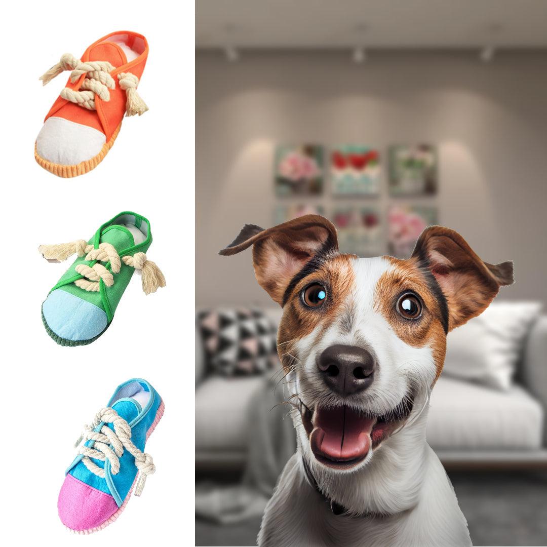 Pet Paws Squeaky ™Sneaker Toy