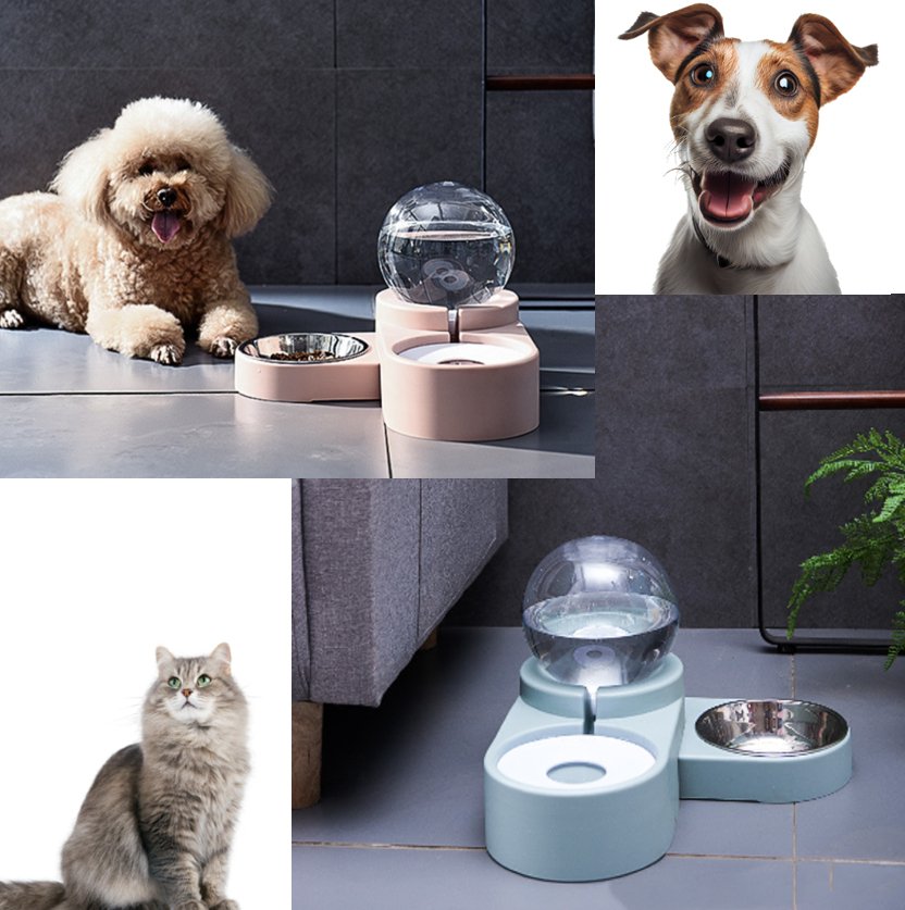 AquaFlow™ Ball Pet Fountain