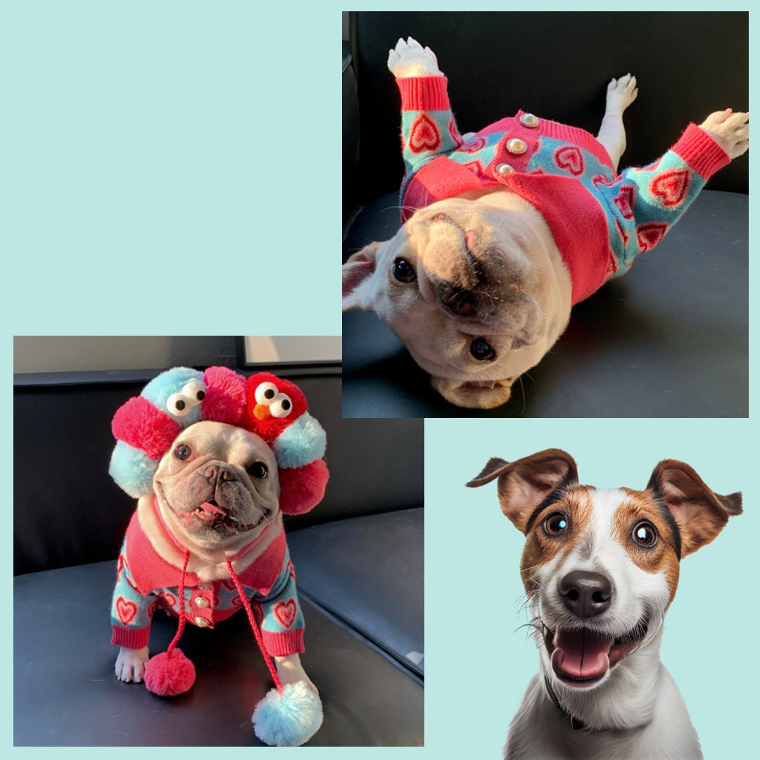 CozyPaws Woolen Chic Pet Sweater