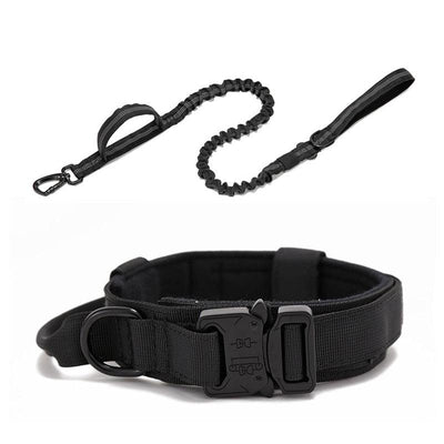 Durable Tactical Dog Collar And Leash Set