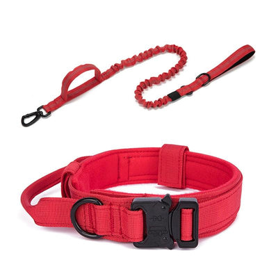 Durable Tactical Dog Collar And Leash Set